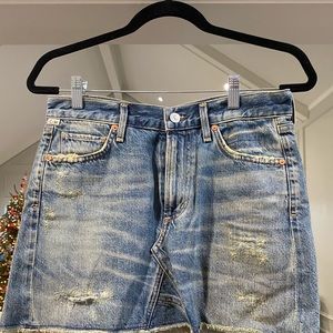 Citizen of Humanity Denim Skirt size 25